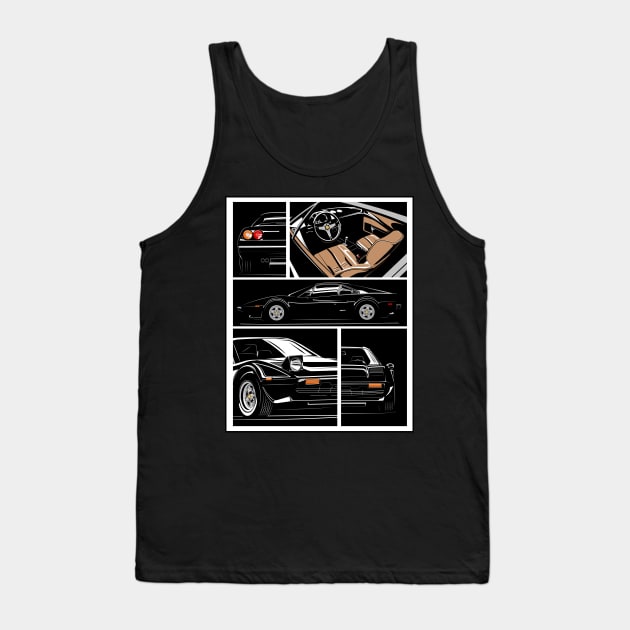 Ferrari 308 Tank Top by icemanmsc